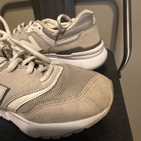 New Balance 997H Taupe Gray Suede Mesh Sneakers Women’s 7.5 - Picture 8 of 16